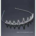 Wholesale Silver Crown Tiara Princess Headband